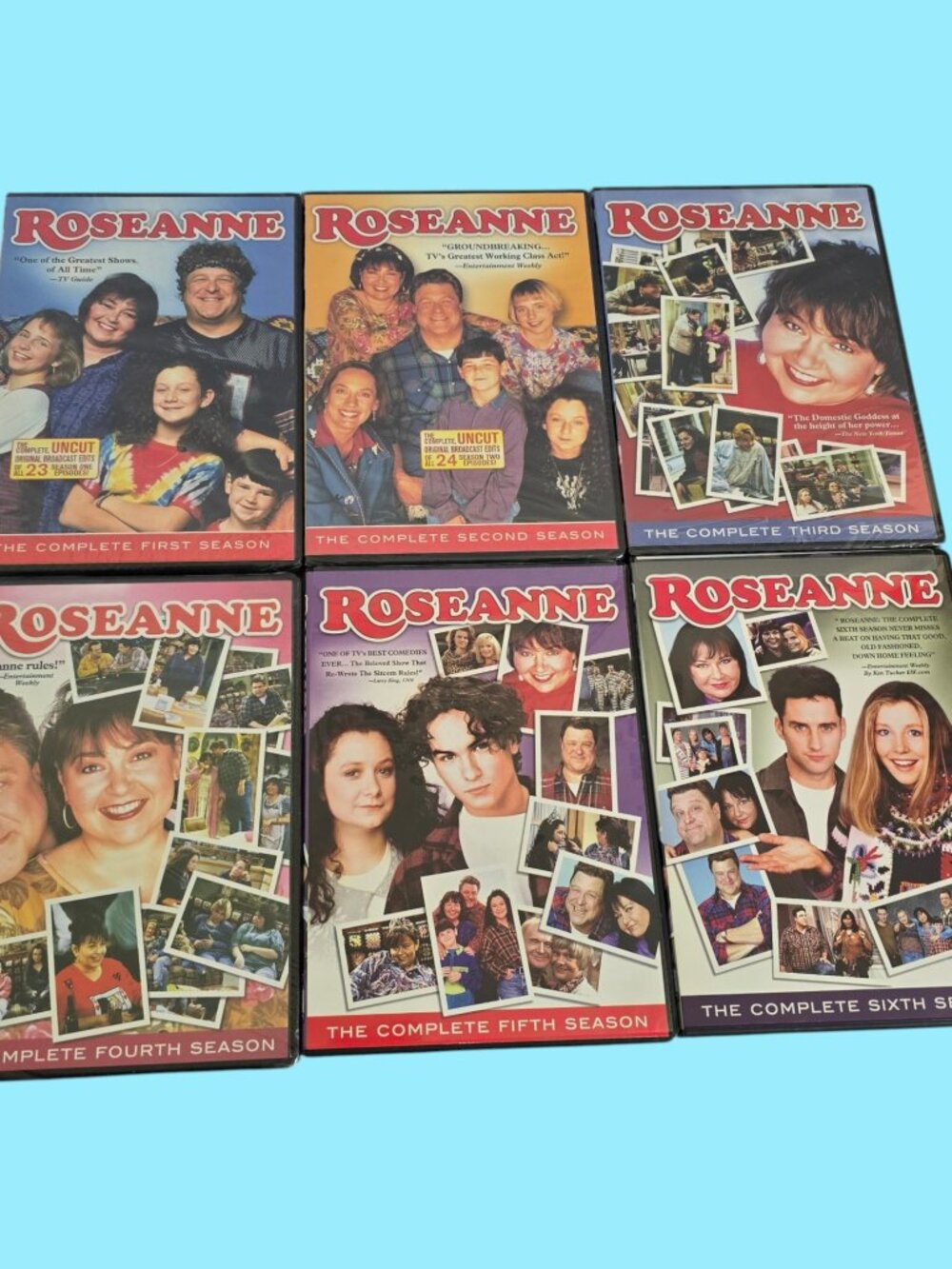 Roseanne TV Series Comedy 80/90s Sitcom Show (DVD, 18 Discs) Seasons 1-6 NEW!
